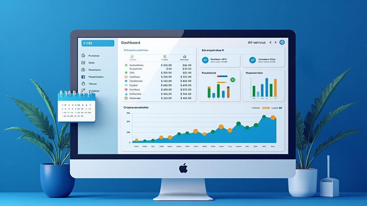 Mockup do dashboard ReformaTax
